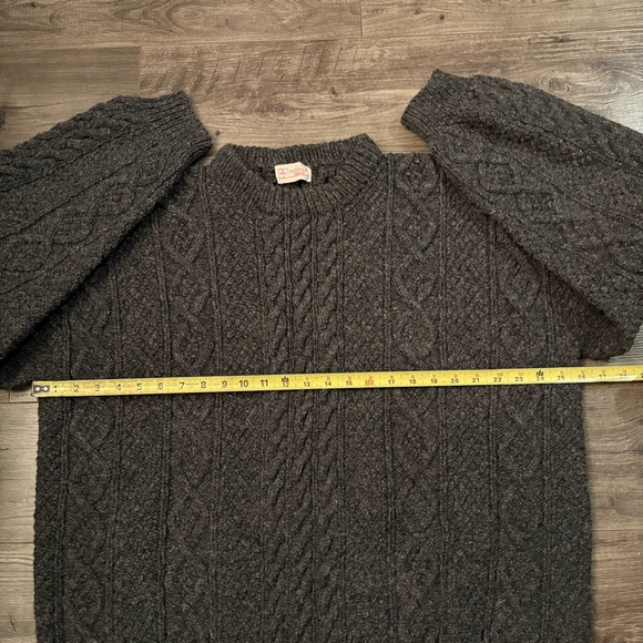 Nonia Newfoundland Handknits wool cable knit sweater fisherman’s style - Picture 7 of 11